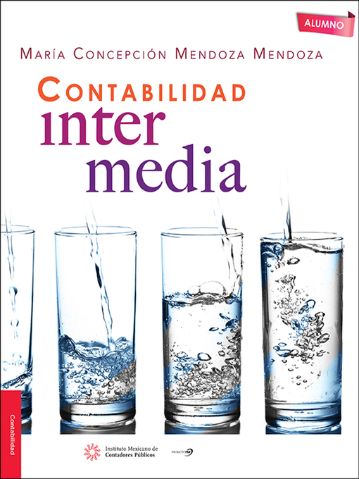 Detalles del título Contabilidad  intermedia de María Concepción Mendoza Mendoza - Disponible